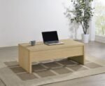 CANOGA ENGINEERED WOOD LIFT TOP COFFEE TABLE LIGHT OAK - Image 3