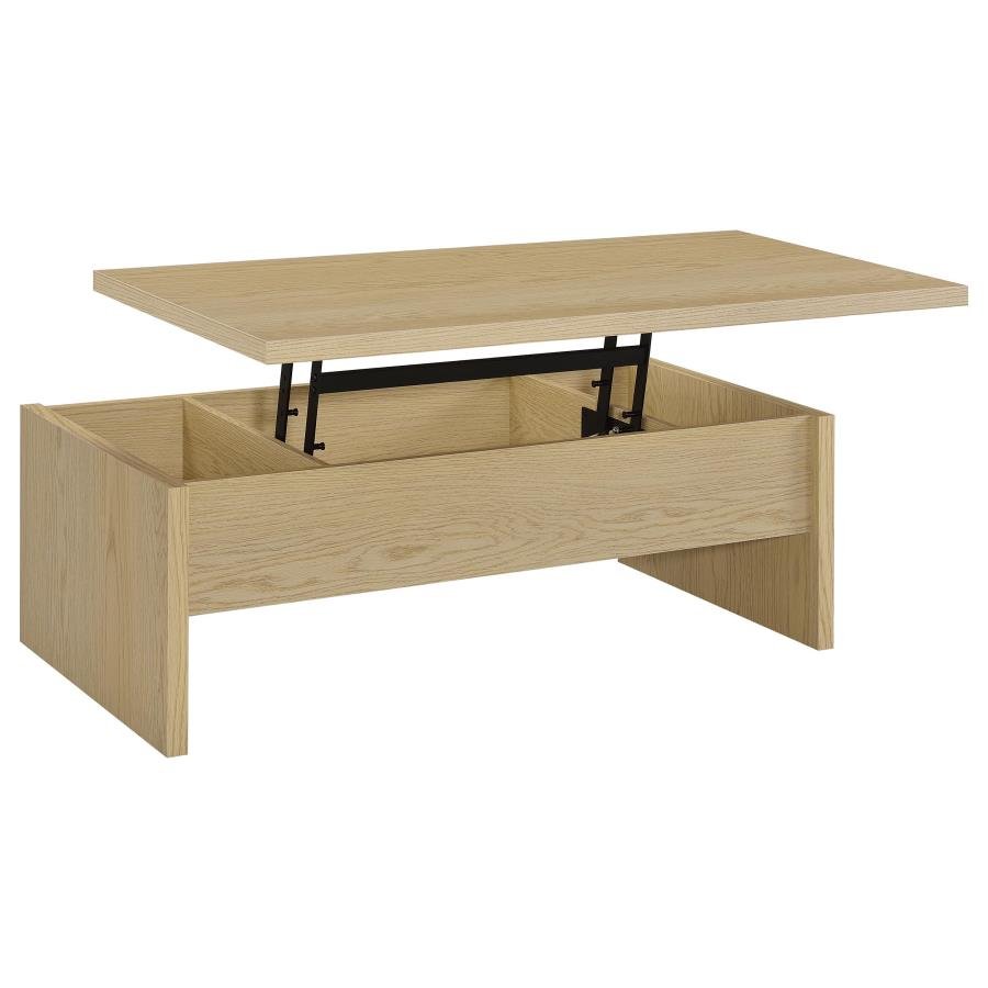 706348_04x900.jpg CANOGA ENGINEERED WOOD LIFT TOP COFFEE TABLE LIGHT OAK - Image 1