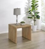 CANOGA ENGINEERED WOOD ACCENT SIDE END TABLE MANGO - Image 2