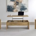 CANOGA 3-PIECE LIFT TOP COCKTAIL COFFEE TABLE SET MANGO