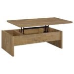 CANOGA 3-PIECE LIFT TOP COCKTAIL COFFEE TABLE SET MANGO - Image 9