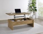 CANOGA ENGINEERED WOOD LIFT TOP COCKTAIL COFFEE TABLE MANGO - Image 2