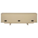 KAILANI 79-INCH 4-DOOR CANE TV STAND MEDIA CONSOLE BEIGE OAK - Image 7