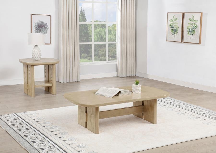706588-S2_01x900.jpg KAILANI 2-PIECE COASTAL COFFEE AND END TABLE SET BEIGE OAK - Image 1