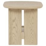 KAILANI 2-PIECE COASTAL COFFEE AND END TABLE SET BEIGE OAK - Image 5