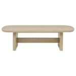 KAILANI 2-PIECE COASTAL COFFEE AND END TABLE SET BEIGE OAK - Image 8