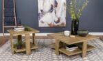DAWN SQUARE ENGINEERED WOOD END TABLE MANGO BROWN - Image 7