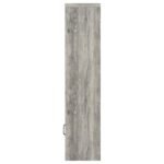 BURKE 3-SHELF ENGINEERED WOOD MEDIA TOWER GREY DRIFTWOOD - Image 5