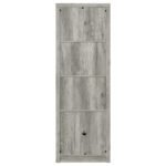 BURKE 3-SHELF ENGINEERED WOOD MEDIA TOWER GREY DRIFTWOOD - Image 7