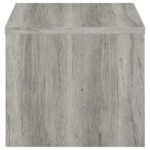 FELIX 2-PIECE COFFEE AND END TABLE SET GREY DRIFTWOOD - Image 6