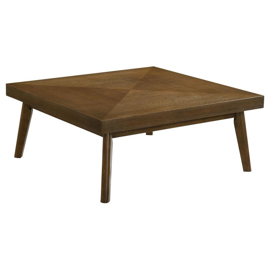 707798_02x900.jpg WESTERLY SQUARE WOOD COFFEE TABLE WALNUT BROWN - Image 1