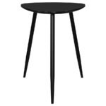 ODESSA 2-PIECE TRIANGULAR COFFEE AND END TABLE SET BLACK - Image 4