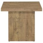 DEVAR 2-PIECE SQUARE COFFEE AND END TABLE SET MANGO - Image 4