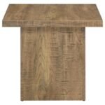 DEVAR 2-PIECE SQUARE COFFEE AND END TABLE SET MANGO - Image 5