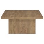 DEVAR 2-PIECE SQUARE COFFEE AND END TABLE SET MANGO - Image 8