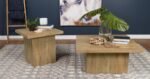 DEVAR SQUARE ENGINEERED WOOD COFFEE TABLE MANGO BROWN - Image 7