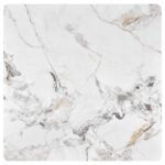 CARVELL SQUARE SINTERED STONE TOP COFFEE TABLE MIRAGE WHITE - Image 7