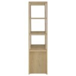 LAURELTON 3-PIECE ENTERTAINMENT CENTER TV STAND LIGHT OAK - Image 14