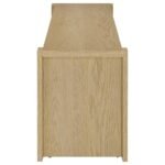LAURELTON 60-INCH 2-DOOR TV STAND MEDIA CONSOLE LIGHT OAK - Image 6