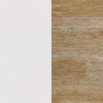 HOLLIS 4-SHELF WOOD MEDIA TOWER WITH DRAWERS BROWN AND WHITE - Image 8