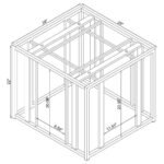 ADRI RECTANGULAR GLASS TOP SIDE END TABLE BLACK NICKEL - Image 7