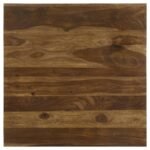 ODILIA SQUARE SOLID WOOD COFFEE TABLE AUBURN - Image 5