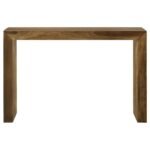 ODILIA RECTANGULAR SOLID WOOD ENTRYWAY CONSOLE TABLE AUBURN - Image 3