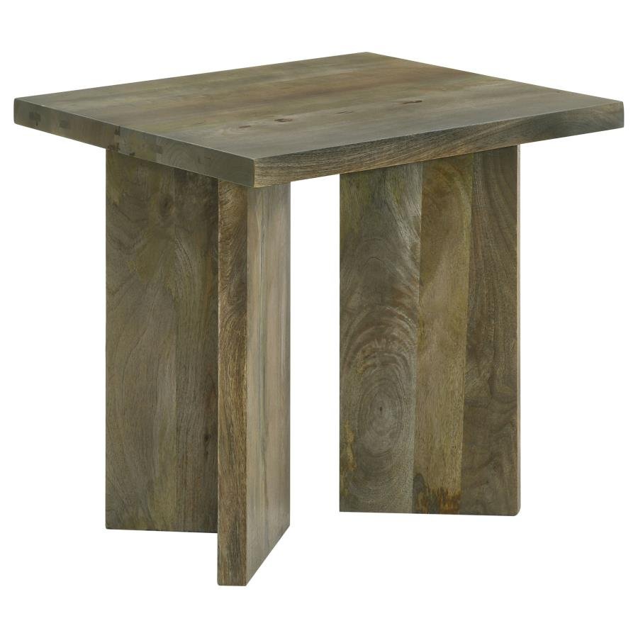 708497_02x900.jpg ANDANDO SQUARE SOLID WOOD END TABLE MANGO BROWN - Image 1