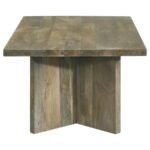 ANDANDO 3-PIECE COFFEE AND END TABLE SET MANGO BROWN - Image 9