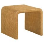 CAHYA 2-PIECE RATTAN COFFEE AND END TABLE SET NATURAL - Image 3