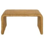CAHYA SQUARE WOVEN RATTAN COFFEE TABLE NATURAL - Image 3