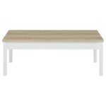 STACIE 3-PIECE COFFEE TABLE SET DISTRESSED PINE AND WHITE - Image 4