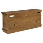 PAYNE 60-INCH TV STAND MEDIA CONSOLE DISTRESSED BROWN - Image 7