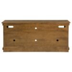 PAYNE 60-INCH TV STAND MEDIA CONSOLE DISTRESSED BROWN - Image 8
