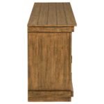 PAYNE 60-INCH TV STAND MEDIA CONSOLE DISTRESSED BROWN - Image 10
