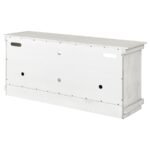 PAYNE 60-INCH TV STAND MEDIA CONSOLE DISTRESSED WHITE - Image 9