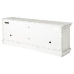 PAYNE 70-INCH TV STAND MEDIA CONSOLE DISTRESSED WHITE - Image 9