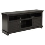PAYNE 60-INCH TV STAND MEDIA CONSOLE DISTRESSED JAVA