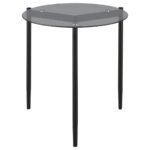 ROSALIE 3-PIECE ROUND COFFEE AND END TABLE SET GREY - Image 6