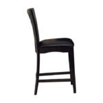 710-24 Counter Height Chair, Dark Brown Bi-Cast Vinyl - Image 3