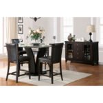710-24 Counter Height Chair, Dark Brown Bi-Cast Vinyl - Image 7