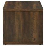 FRISCO SQUARE ENGINEERED WOOD SIDE END TABLE DARK PINE - Image 5
