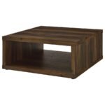 FRISCO 2-PIECE COFFEE AND END TABLE SET DARK PINE - Image 10