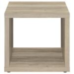 FRISCO 3-PIECE COFFEE AND END TABLE SET DISTRESSED PINE - Image 4