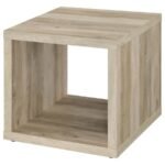 FRISCO 3-PIECE COFFEE AND END TABLE SET DISTRESSED PINE - Image 5