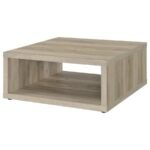 FRISCO 3-PIECE COFFEE AND END TABLE SET DISTRESSED PINE - Image 10