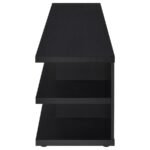 CARTMILL 78-INCH 2-TIER TV STAND MEDIA CONSOLE BLACK - Image 5