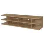 CARTMILL 78-INCH 2-TIER TV STAND MEDIA CONSOLE MANGO - Image 4