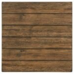 PAYNE 1-DRAWER WOOD END TABLE WITH SHELF DISTRESSED BROWN - Image 6