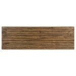 PAYNE WOOD ENTRYWAY SOFA CONSOLE TABLE DISTRESSED BROWN - Image 5